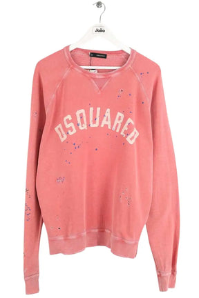 Sweatshirt Dsquared2 Rose en Coton, taille L - Seconde Main