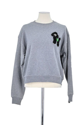 Sweatshirt Essentiel Antwerp Gris en Coton, taille XS - Seconde Main