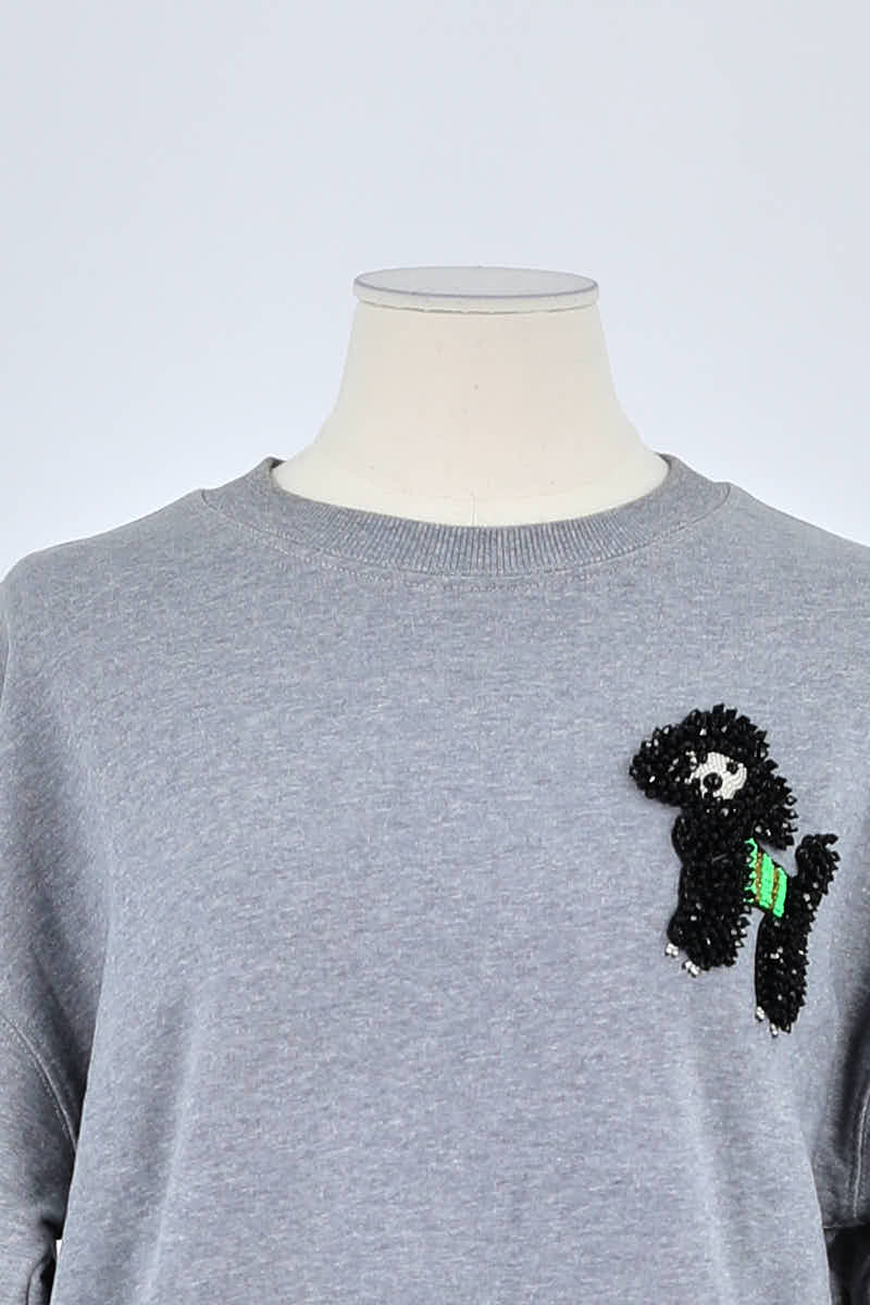 Sweatshirt Essentiel Antwerp Gris en Coton