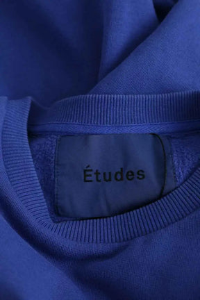 Sweatshirt Etudes Bleu en Coton