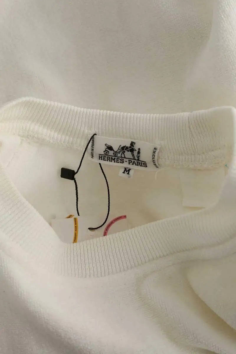 Sweatshirt Hermès Blanc en Coton