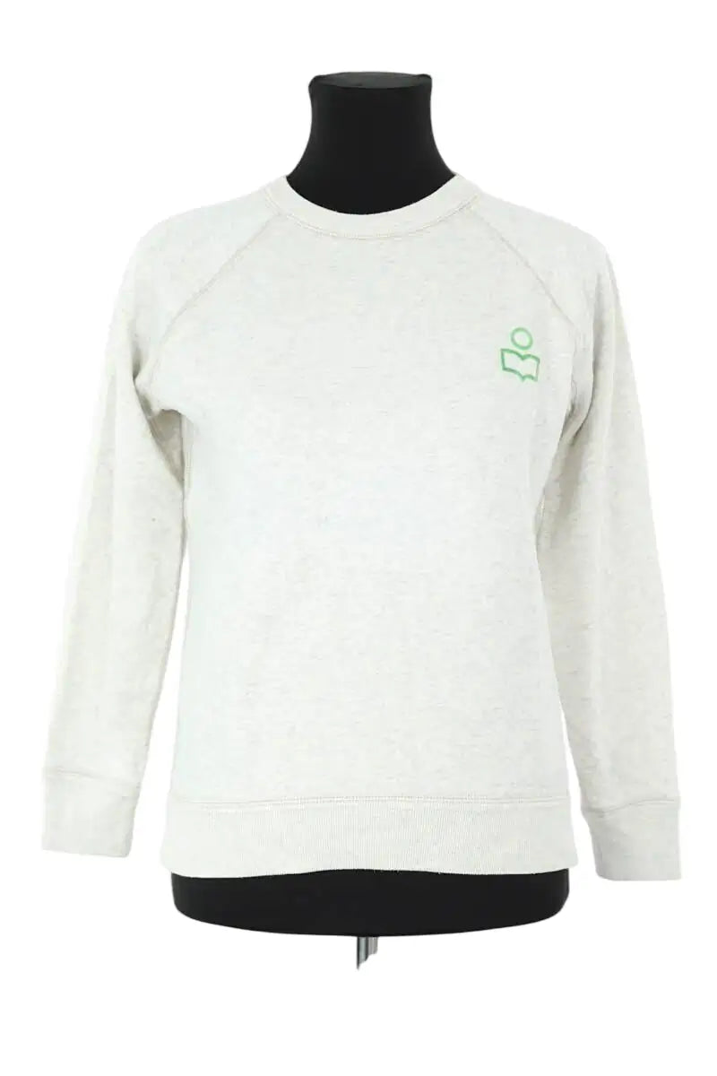 Sweatshirt Isabel Marant Étoile Beige en Coton, taille XS - Seconde Main