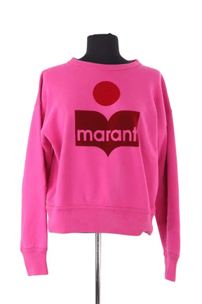 Sweatshirt Isabel Marant Étoile Mobyli Rose en Coton, taille XS - Seconde Main