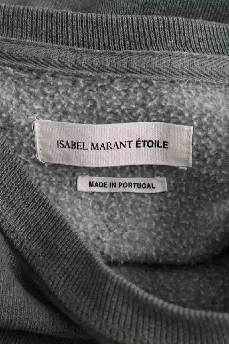 Sweatshirt Isabel Marant Étoile Vert en Coton