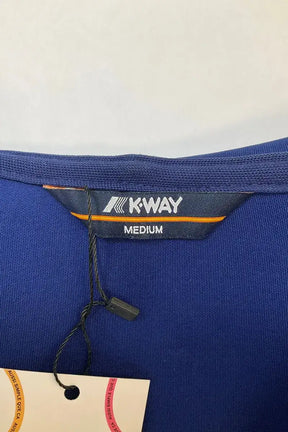 Sweatshirt K-Way Bleu en Viscose