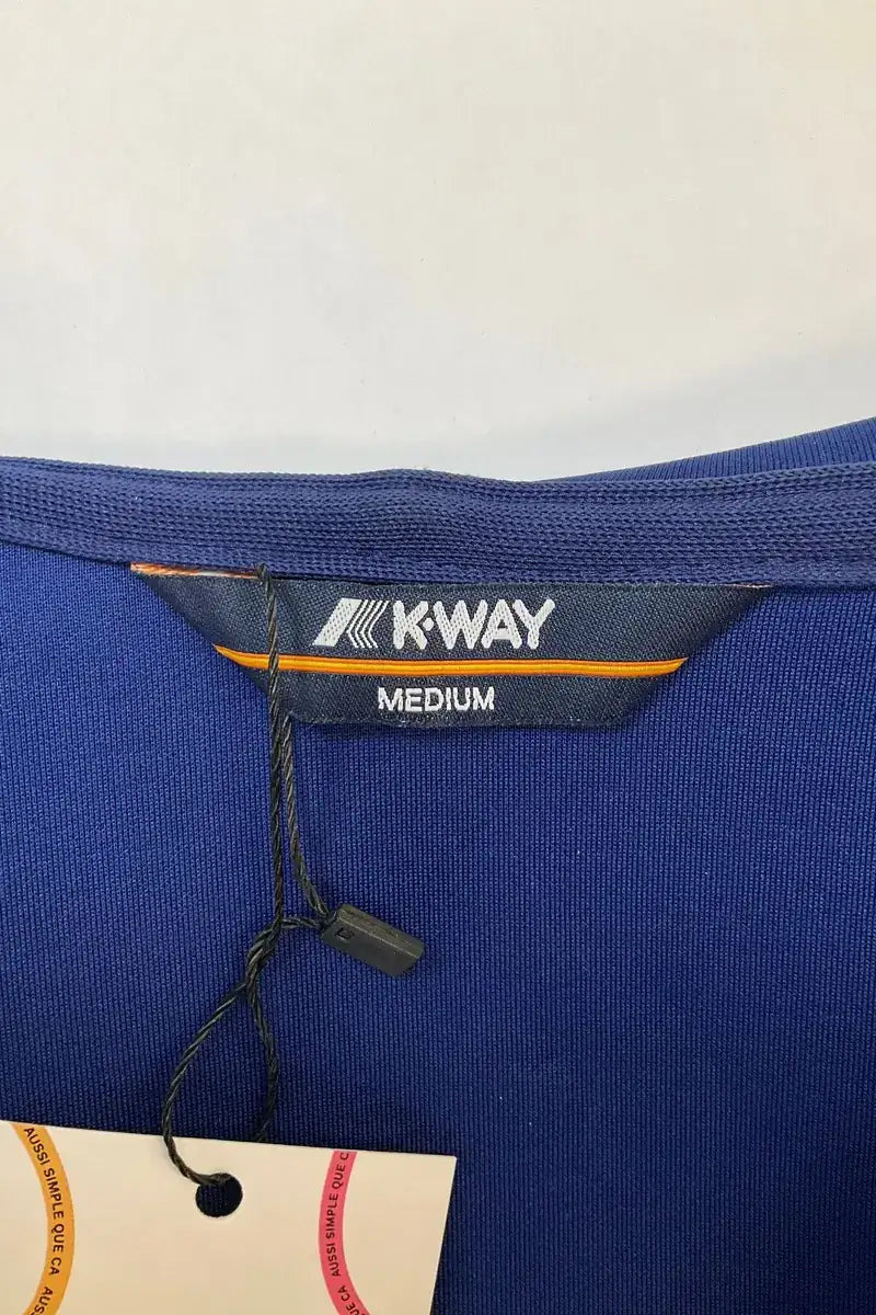 Sweatshirt K-Way Bleu en Viscose