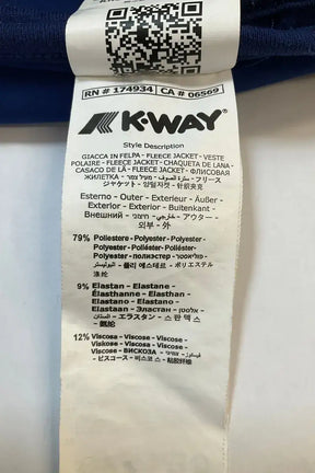 Sweatshirt K-Way Bleu en Viscose