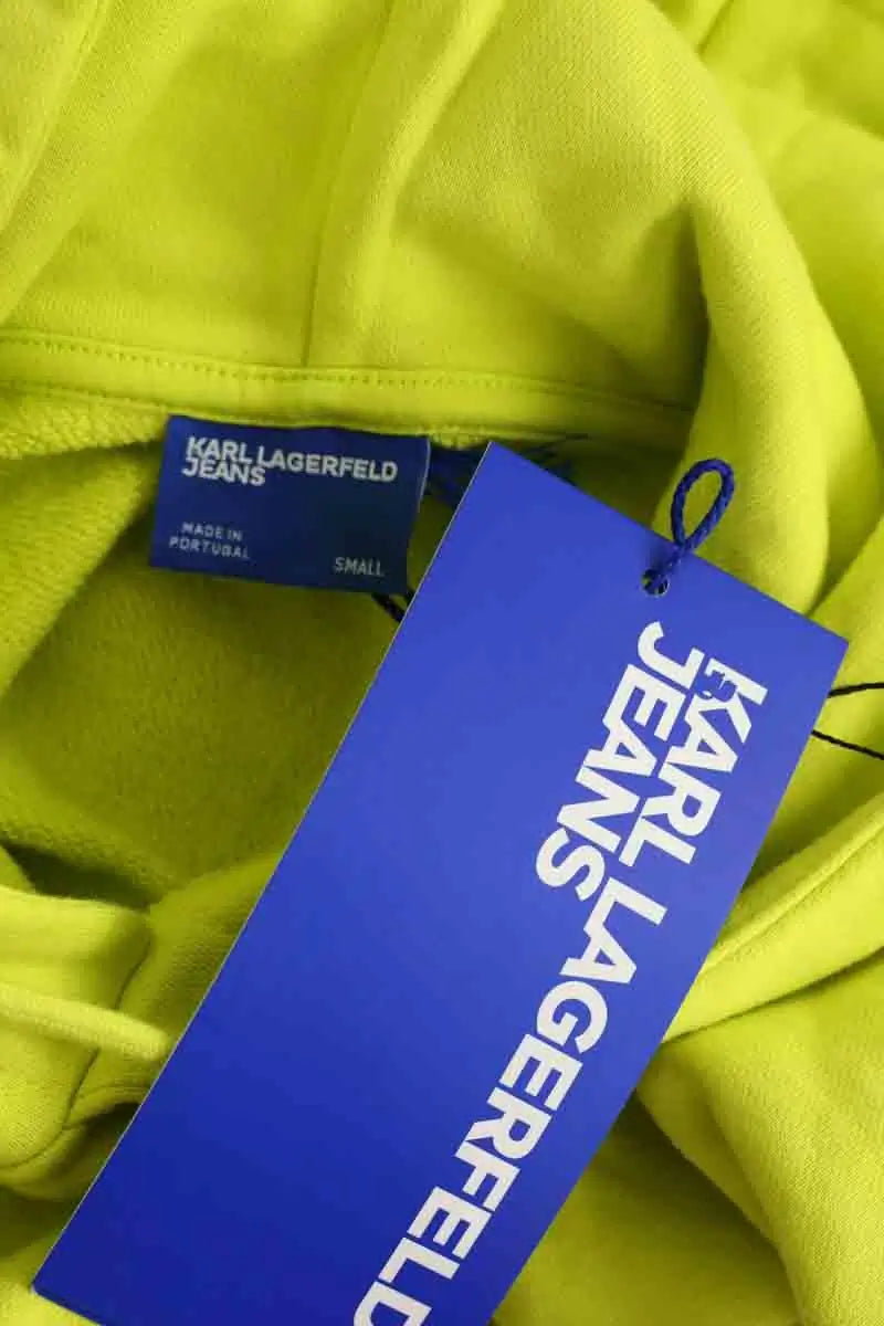 Sweatshirt Karl Lagerfeld Vert en Coton