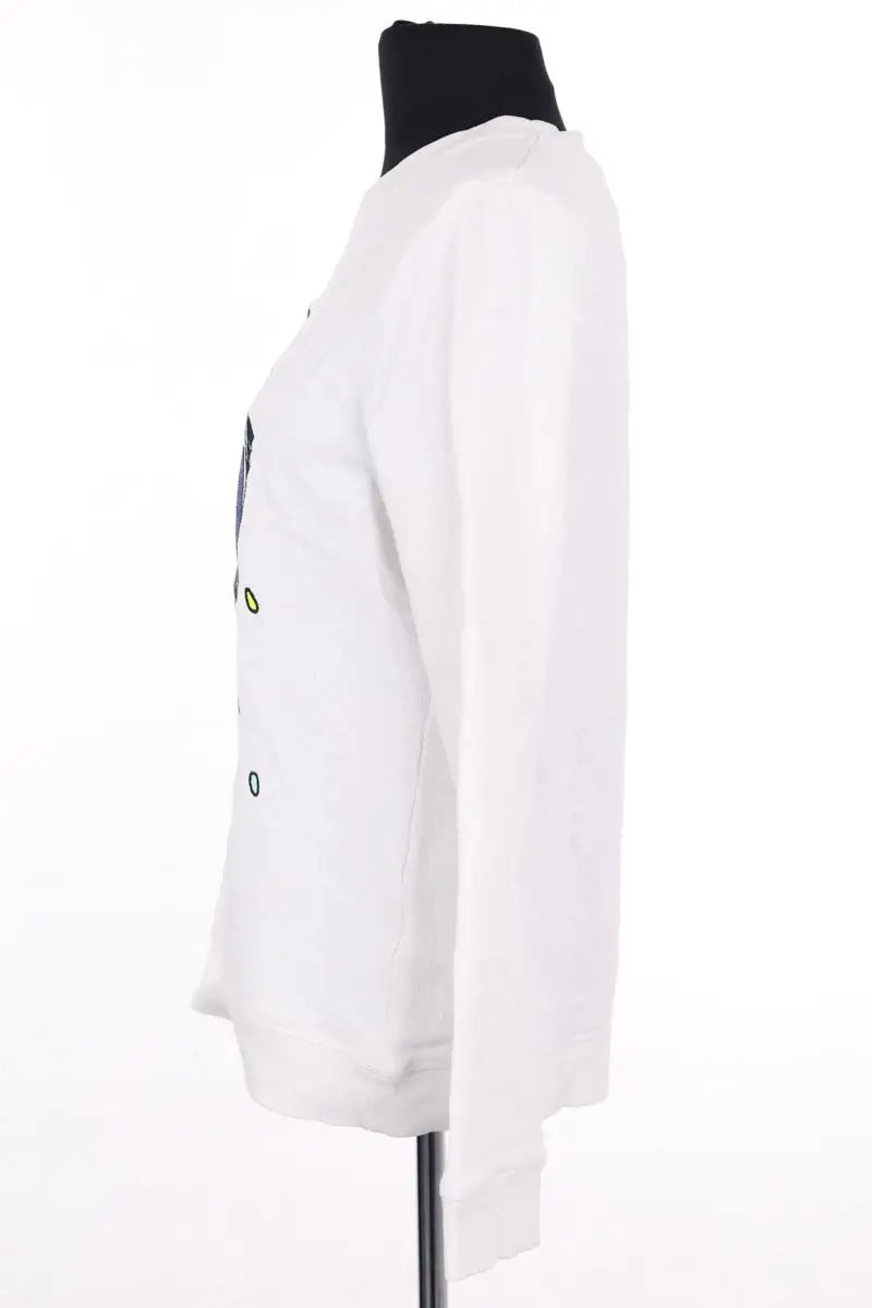 Sweatshirt Kenzo Blanc en Coton