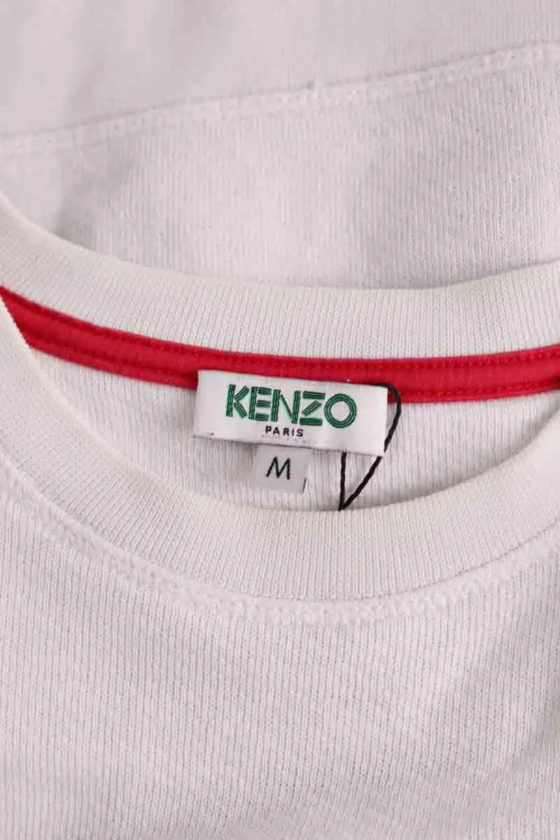 Sweatshirt Kenzo Blanc en Coton