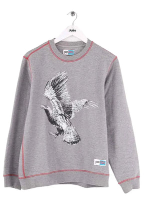 Sweatshirt Kenzo Gris en Coton, taille S - Seconde Main