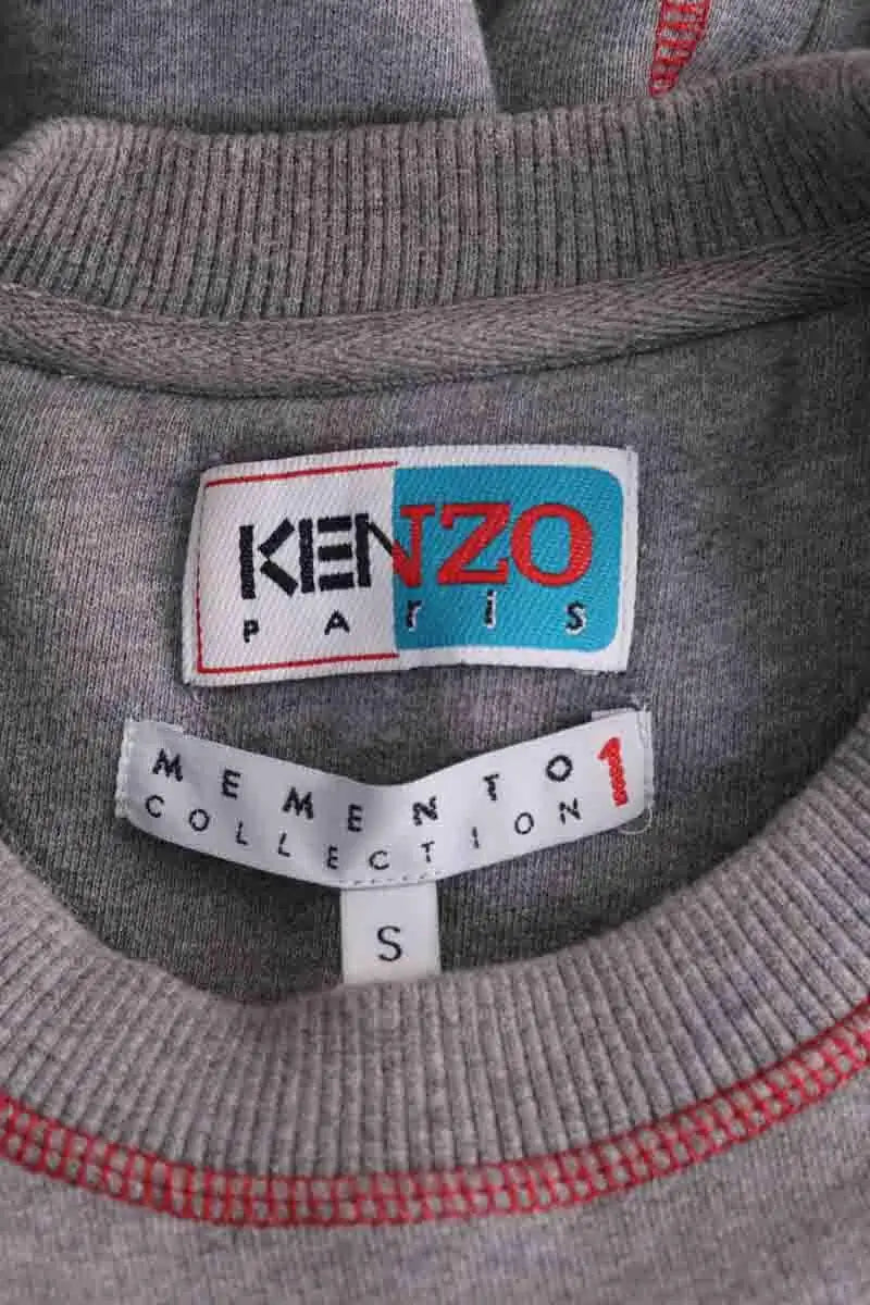 Sweatshirt Kenzo Gris en Coton