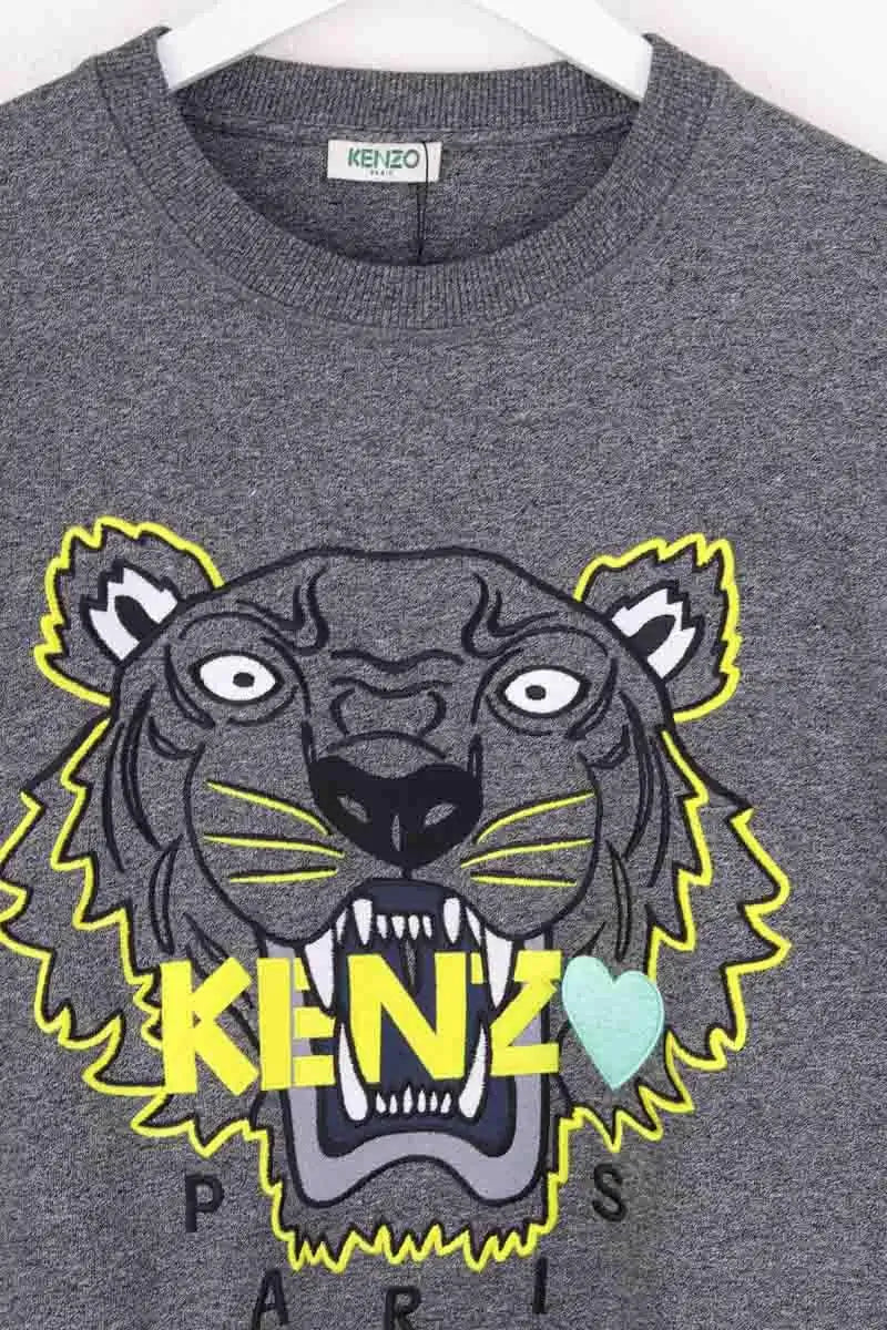 Sweatshirt Kenzo Gris en Coton