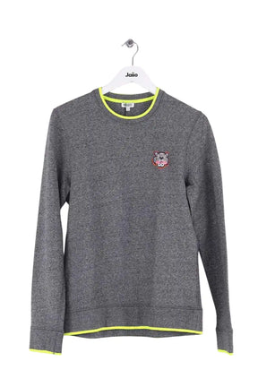 Sweatshirt Kenzo Gris en Coton, taille S - Seconde Main