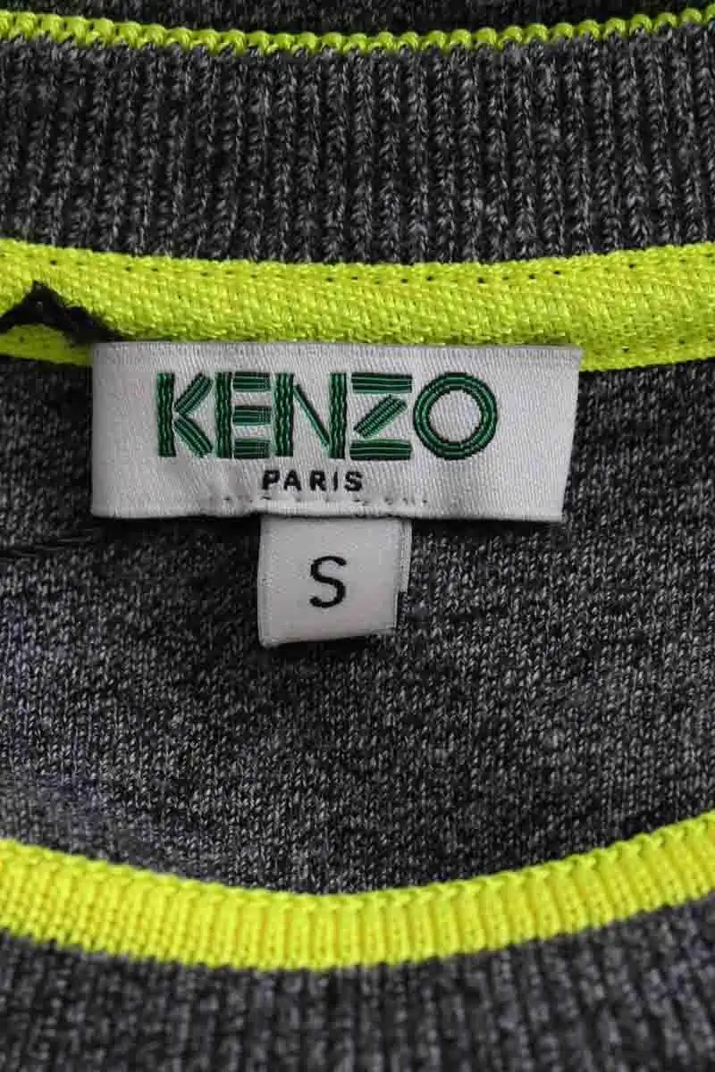 Sweatshirt Kenzo Gris en Coton