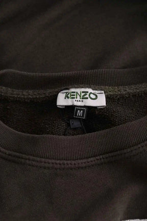 Sweatshirt Kenzo Kaki en Coton