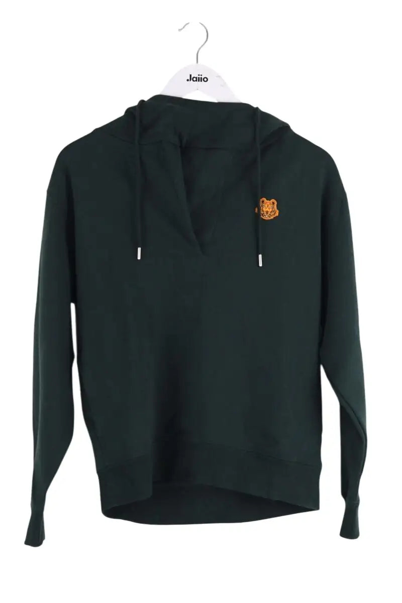 Sweatshirt Kenzo Kaki en Coton, taille XS - Seconde Main
