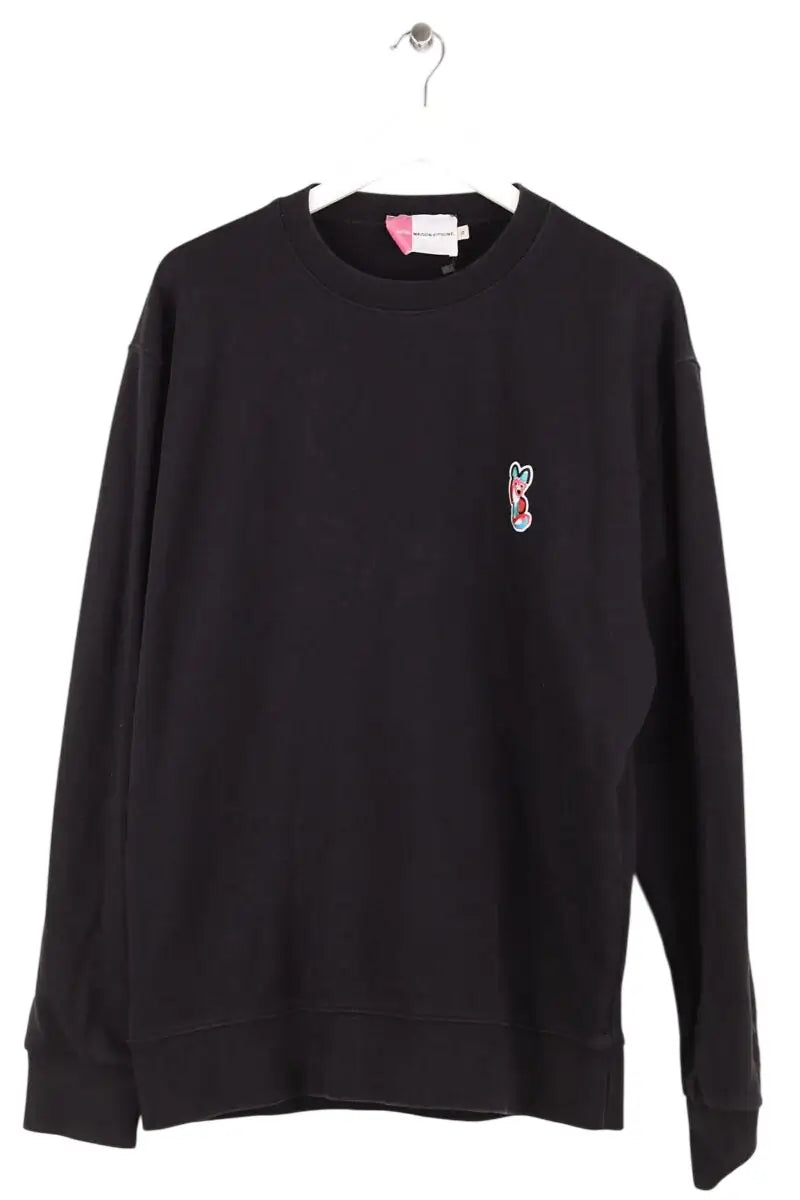 Sweatshirt Kitsuné Noir en Coton, taille XL - Seconde Main