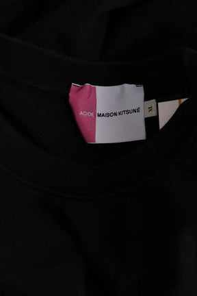 Sweatshirt Kitsuné Noir en Coton