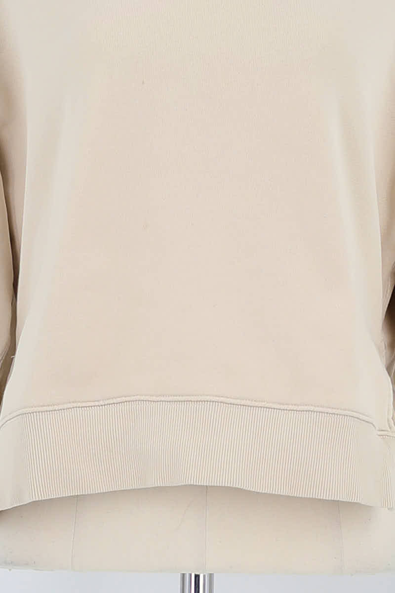 Sweatshirt Lacoste Beige en Coton