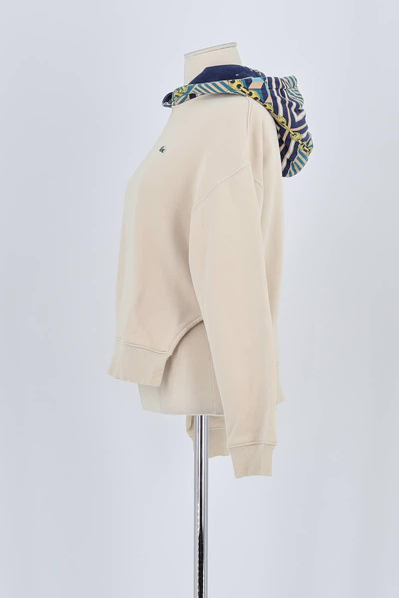 Sweatshirt Lacoste Beige en Coton