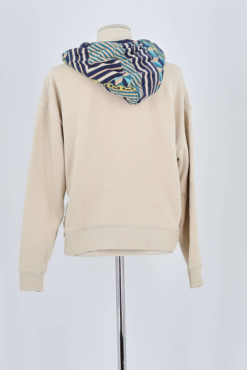 Sweatshirt Lacoste Beige en Coton