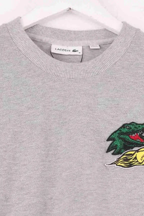 Sweatshirt Lacoste Gris en Coton