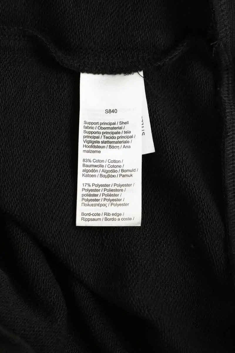 Sweatshirt Lacoste Noir en Coton