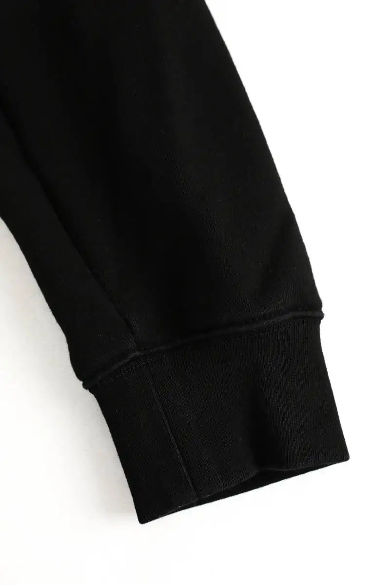 Sweatshirt Lacoste Noir en Coton