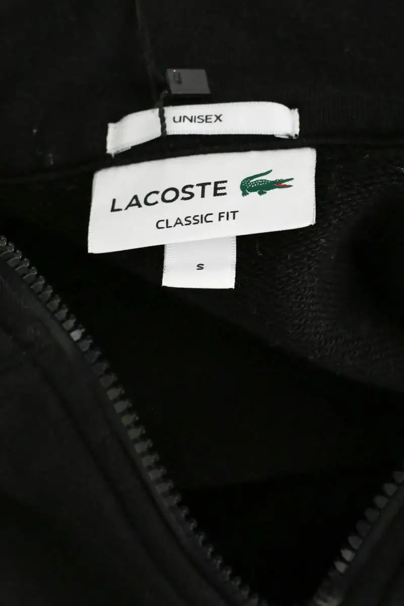 Sweatshirt Lacoste Noir en Coton