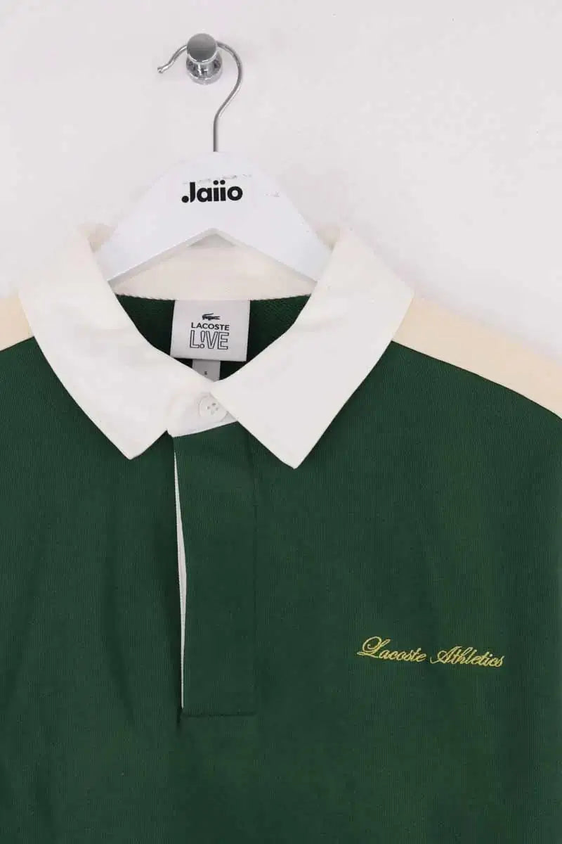 Sweatshirt Lacoste Vert en Coton