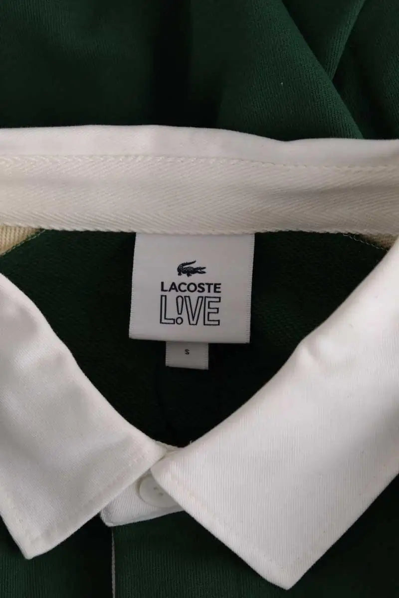 Sweatshirt Lacoste Vert en Coton