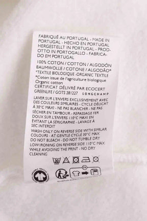 Sweatshirt Longchamp Blanc en Coton