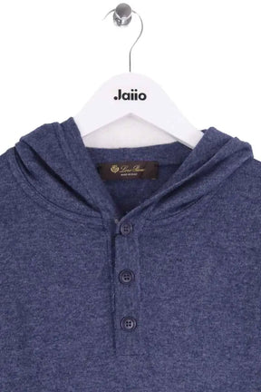 Sweatshirt Loro Piana Bleu en Soie