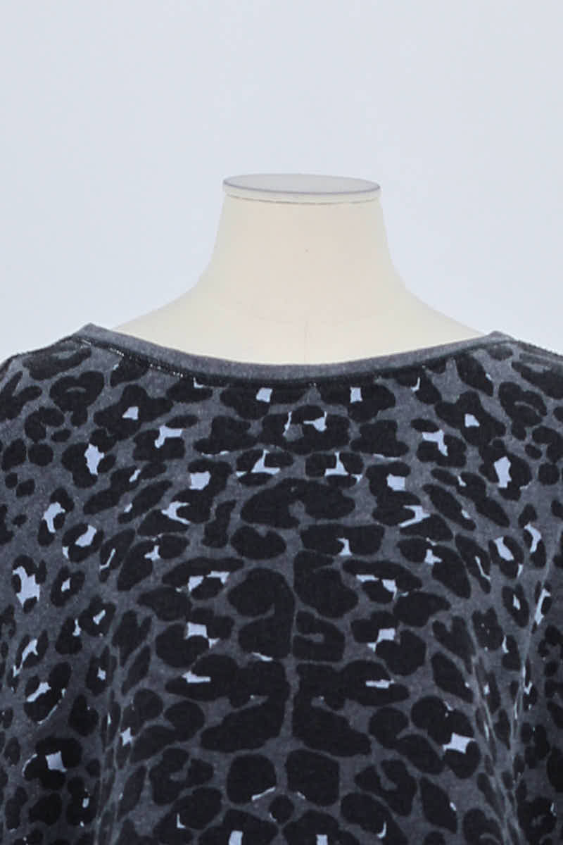 Sweatshirt Maje Gris en Coton