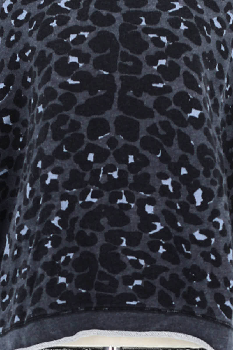 Sweatshirt Maje Gris en Coton