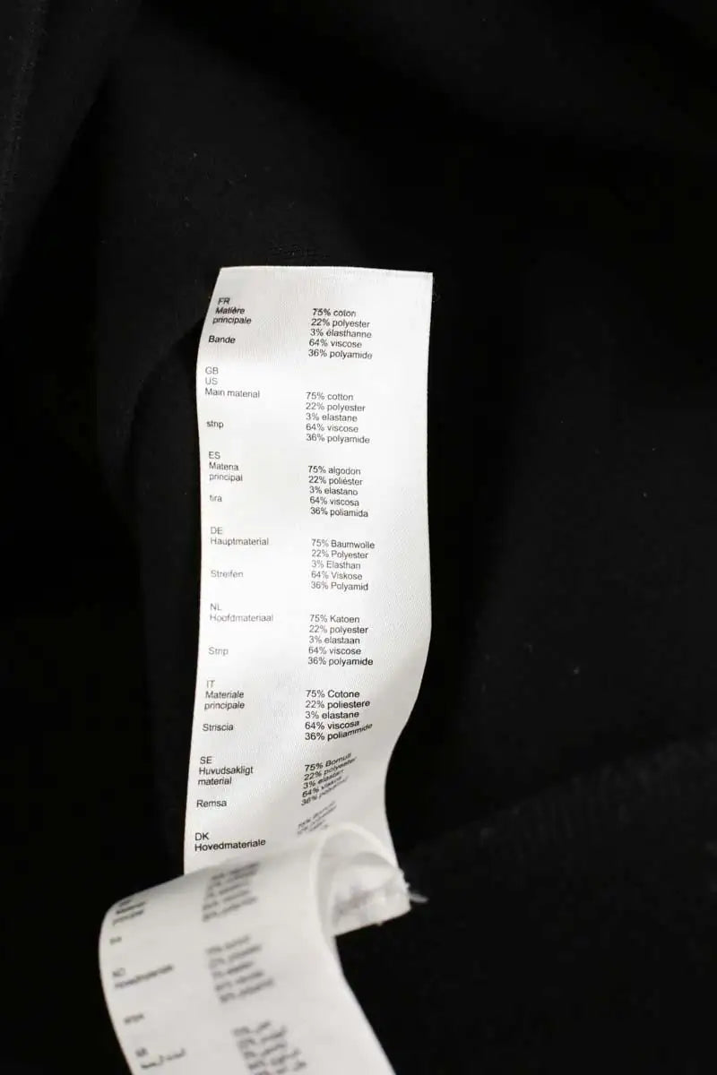 Sweatshirt Maje Noir en Coton