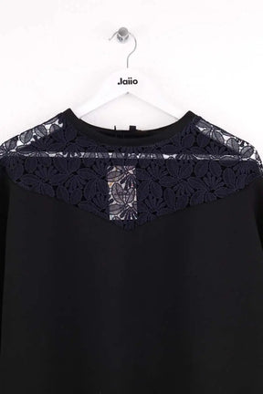 Sweatshirt Maje Noir en Synthétique