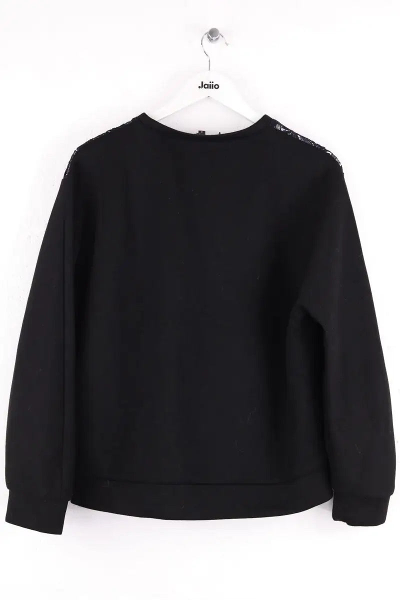 Sweatshirt Maje Noir en Synthétique
