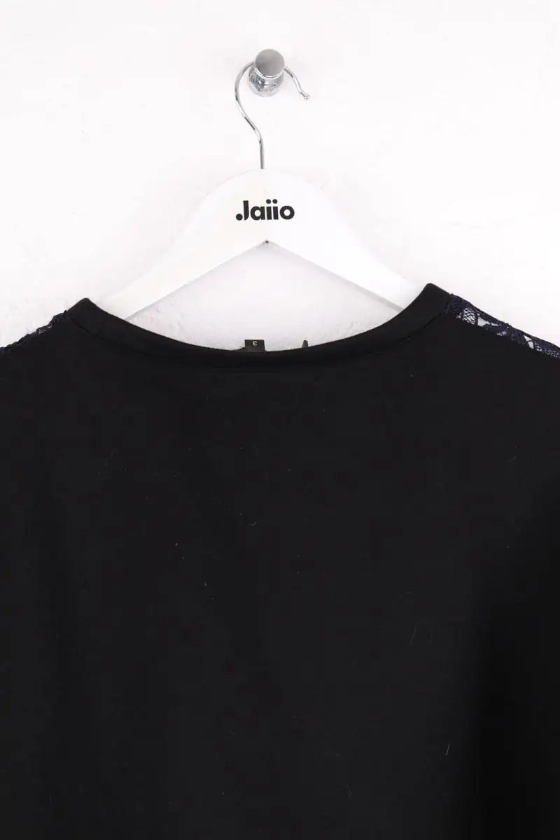 Sweatshirt Maje Noir en Synthétique