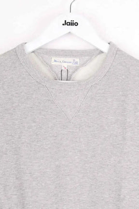 Sweatshirt Merz b. Schwanen Gris en Coton