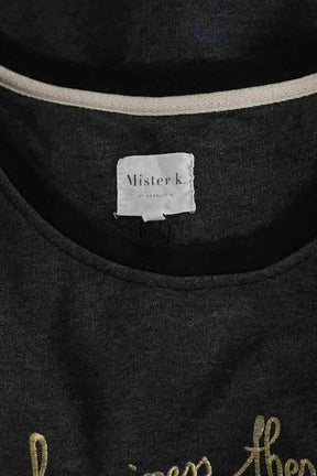 Sweatshirt Mister K Gris en Coton