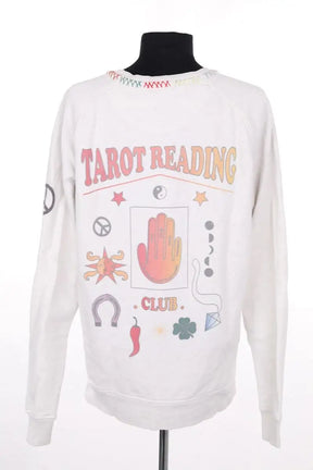 Sweatshirt Monoki Blanc en Coton
