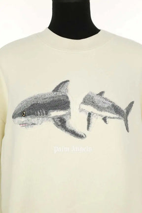 Sweatshirt Palm Angels Jaune en Coton