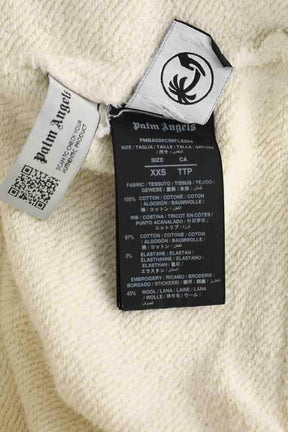 Sweatshirt Palm Angels Jaune en Coton