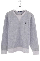Sweatshirt Ralph Lauren Gris en Synthétique, taille M - Seconde Main