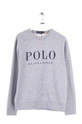 Sweatshirt Ralph Lauren Gris en Synthétique, taille M - Seconde Main