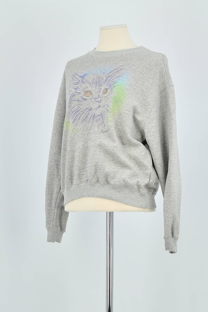 Sweatshirt Roseanna Gris en Coton