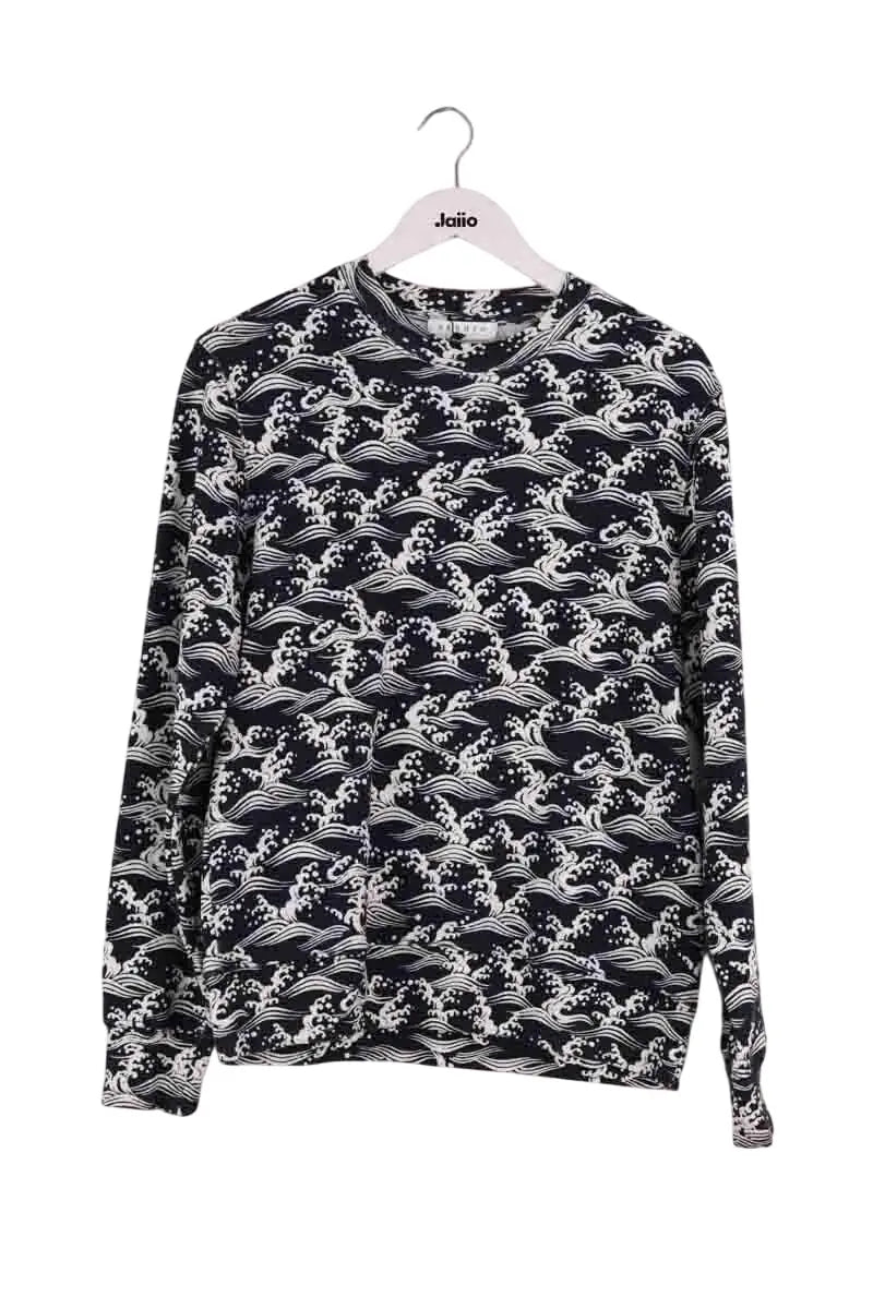 Sweatshirt Sandro Bleu en Coton, taille S - Seconde Main