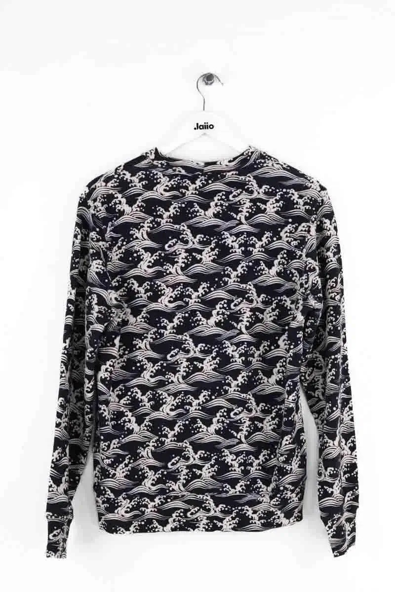 Sweatshirt Sandro Bleu en Coton